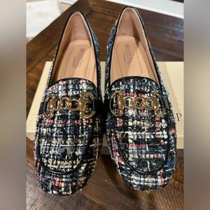 Patrizia Multi Colored Woven Loafers